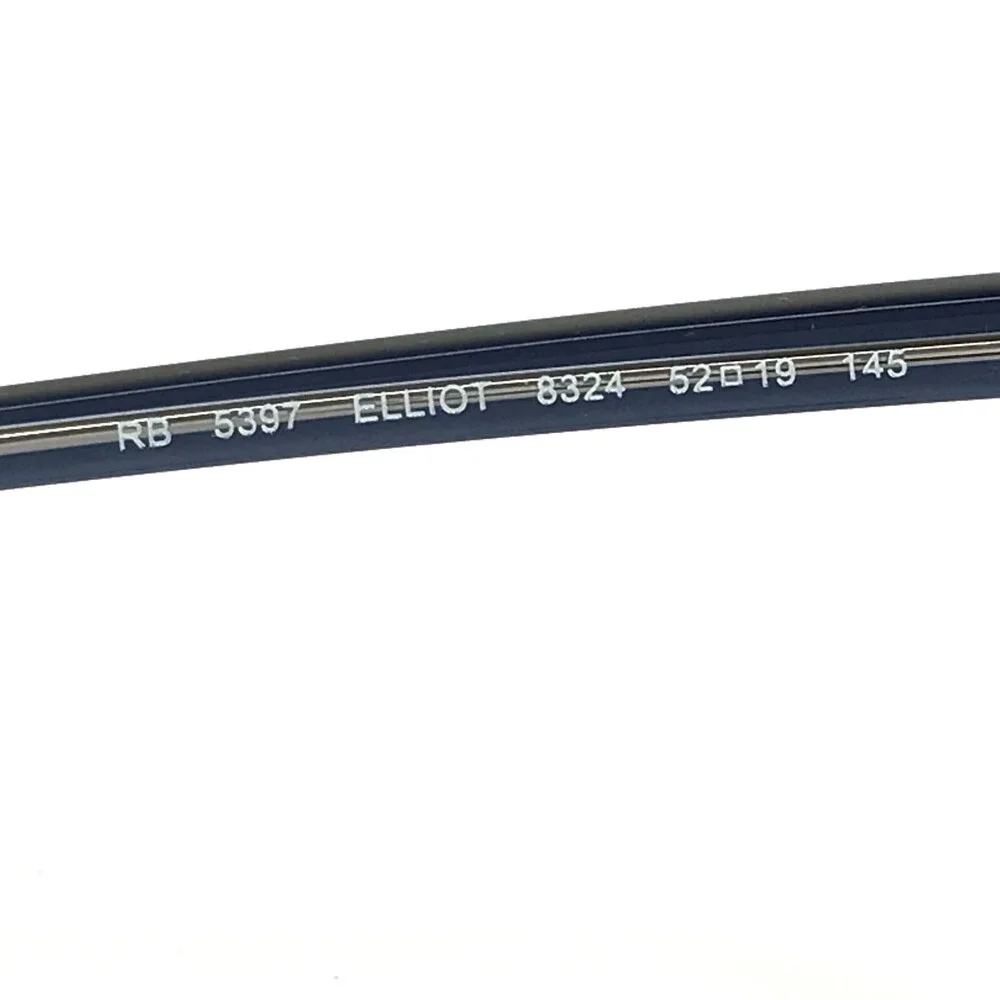 Ray-Ban Eyeglasses Frames RB5397 ELLIOT 8324 Blue Clear Square 52-19-145